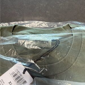 NWT Carhartt WIP Olive Green Short Sleeve Crewneck Tee